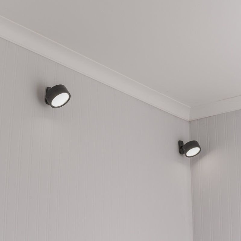 Sobhi Plastic LED Spotlight, Black