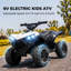 HOMCOM 6V Kids ATV, Battery Powered Ride on Car for Ages 18-56 M-134898427-134898428