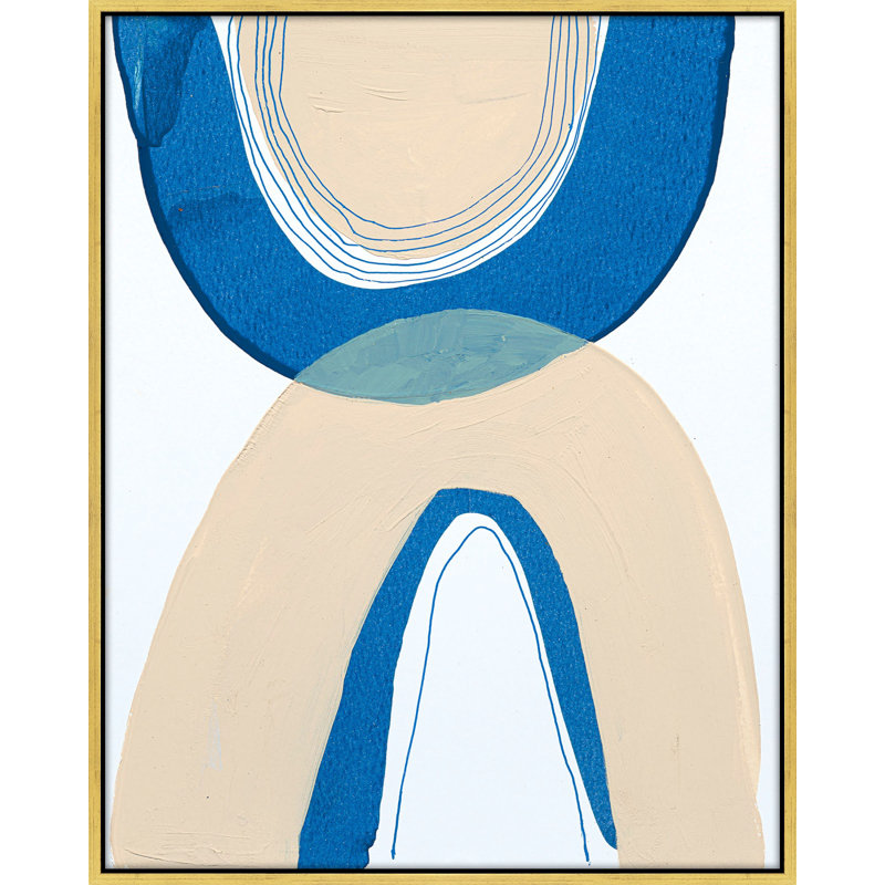 Unity 2 Print by Andrea Stokes, 30" H x 24" W x 1.38" D, Gold Framed