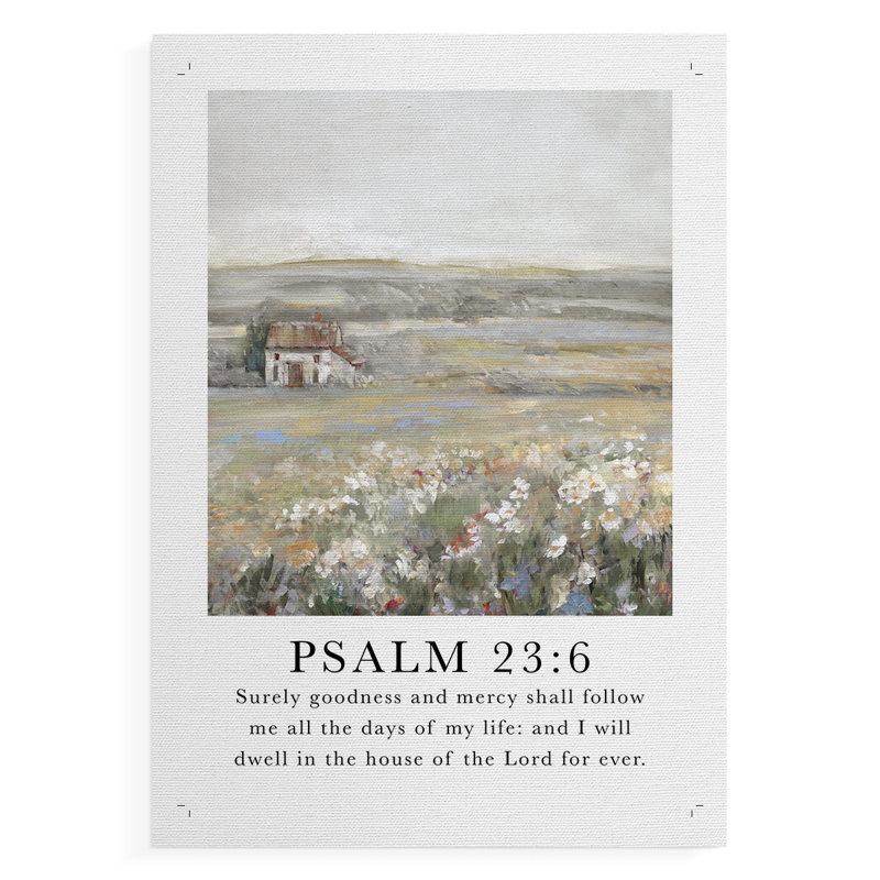 Pslam 119:105 -Canvas Print Only - NOT FRAMED