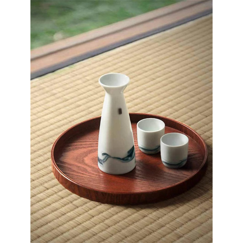 Domunique Wood Tray, 0.79" H x 10.63" W x10.63" D