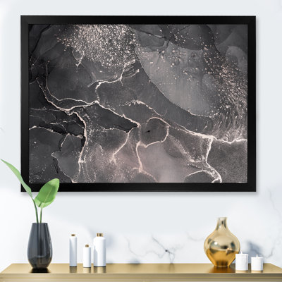 «Abstract Abstract Translucent Gray Ink Clouds», reproduction sur toile