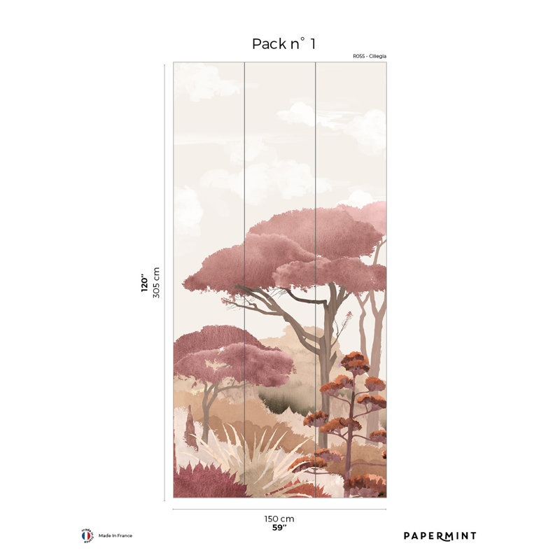 Riviera La Spiagga, paquet de 1 Arehart, Paquet 1, Rose