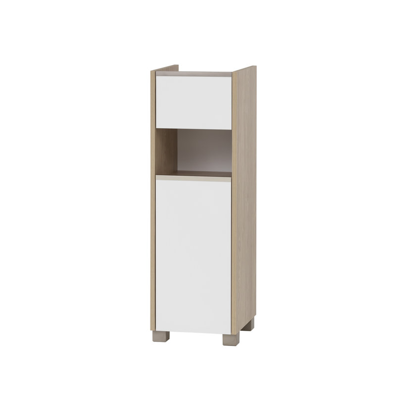 Myalise Floor Mounted Linen Cabinet