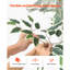 Faux arbre artificiel 6 pi avec plante noire
