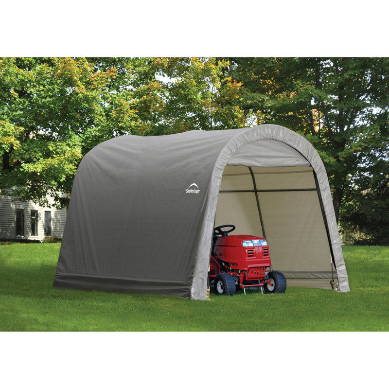 Shed-in-a-Box® Shelter ROUND, 10x10x8, GRY