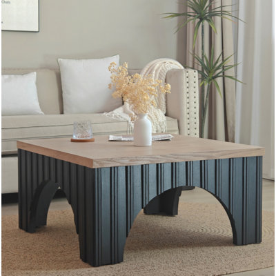 Table basse moderne en bois avec base Parkmont