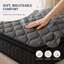 Matelas hybride rafraîchissant de 30 cm (12 po) avec surmatelas intégré, mousse à mémoire de forme infusée de gel, ressorts ensachés individuellement et mousse certifiée CertiPUR-US®.-1404738664