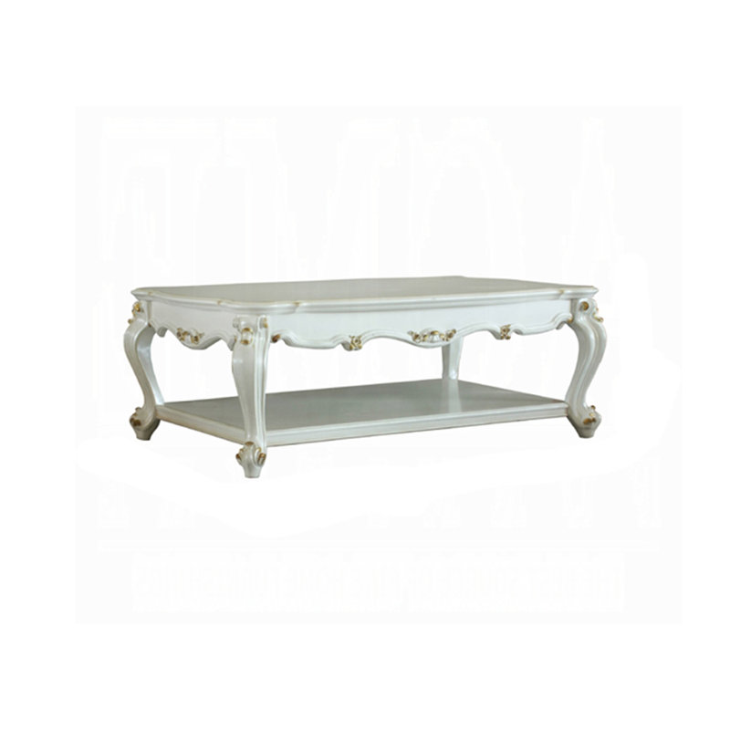 Solid Wood Top Coffee Table