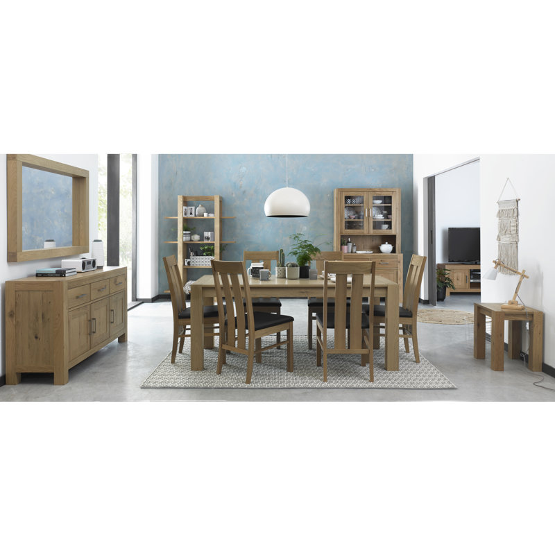 Bowenfels Unfinished TV Stand for TVs up to 24", Light Oak