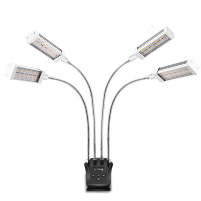 4-Light Full Spectrum LED Plant Grow Light