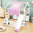 Wooden House-Shaped Loft Bed With Slide And Shelves-1074017791-1074017776