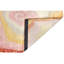 Abstract Area Rug in Rust/Yellow/Pink/Gray