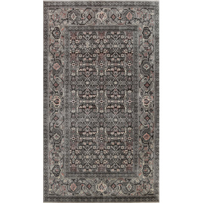 Tapis noir / ivoire Ziegler