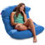 Fauteuil à billes avec siège structuré pour enfants, adolescents et adultes, fauteuil confortable pour jouer, lire et regarder la télévision, chaise longue Laguna, plusieurs couleurs et tissus-1809202983