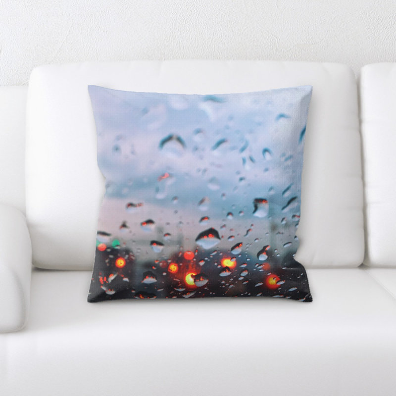 Coussin décoratif flou