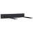 Patio Tool Storage Racks Wall Mounted 2 Pcs Black Steel
