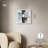 Cool Tones II Shadowbox Print Office Wall Decor by Art Remedy, White Frame, 20 x 20-1662046458-1662046454