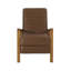 Fauteuil inclinable manuel en bois