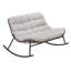 Double chaise berçante Papasan