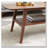 Rectangular Coffee Table with Solid Wood Top-827049415-827049414