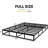 9 Inch Full Size Heavy Duty Metal Platform Bed Frame, 3000 lbs Capacity, Noise-Free Squeak Resistant, Easy Assembly, Black-2139495652