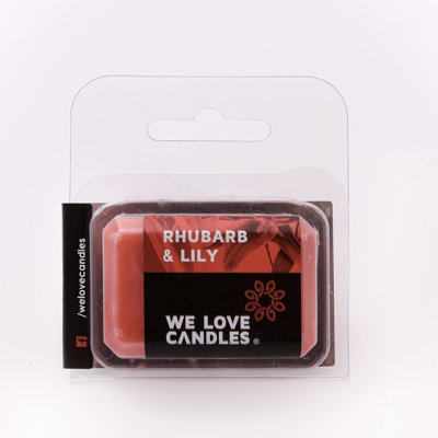 Rhubarb, Raspberry And Caramel Scented Wax Melt