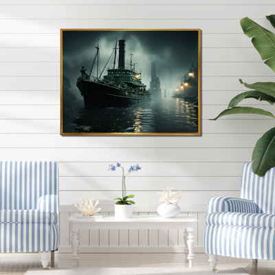 Port Port Journey - Nautique et plage, art mural, salon