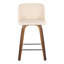 Tabouret de comptoir pivotant 24,25 po Lakyia