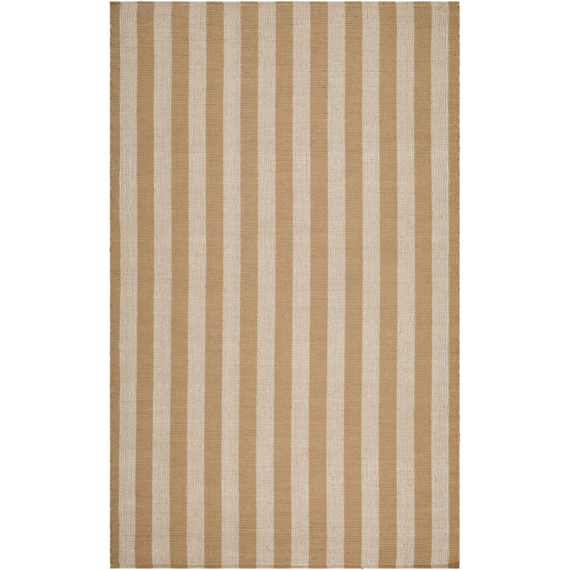 Bram Handmade Performance Rug, Rectangle 5' x 8', Tan