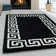 Fouts Geometric Shag Area Rug