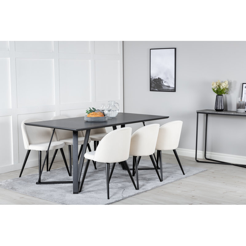 Neilsen 6 - Person Dining Set, Beige
