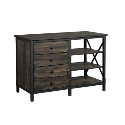 Credenza, Dark Oak Finish