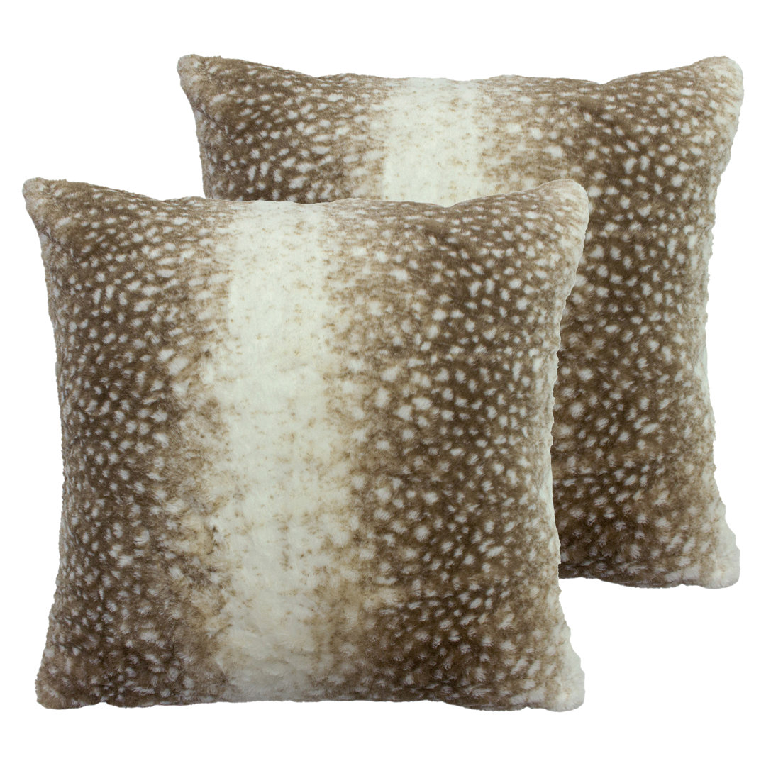 Animal Print Square Cushion