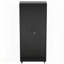 Armoire de rangement en métal robuste avec roulettes, 4 tablettes réglables, sécurité verrouillable à 3 points pour l'organisation et la mobilité des outils
