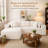 105" Boneless L-Shape Sectional, 3 Seat Oversized Couch with Corduroy Fabric for Living Room, No Assembly Required, Black-317436437