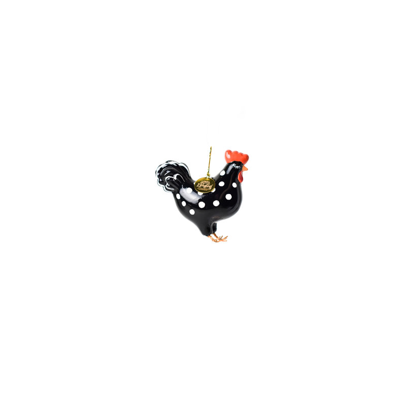 Figurine décorative à pois
