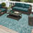 Fenwick Washable Oriental Indoor / Outdoor Rug-678971985