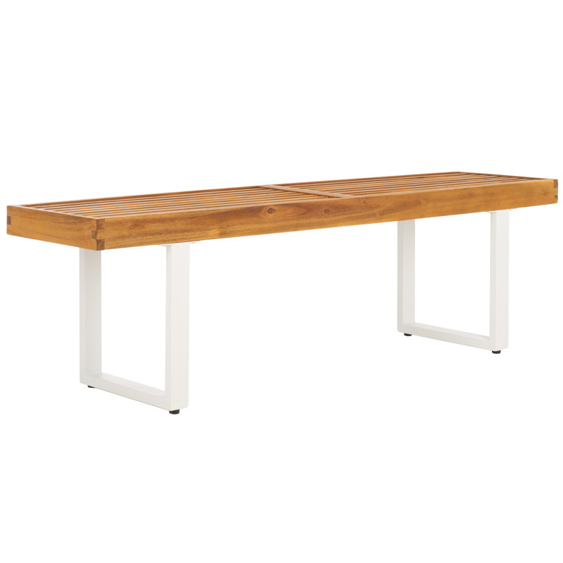 Banc de jardin Daysan, Blanc