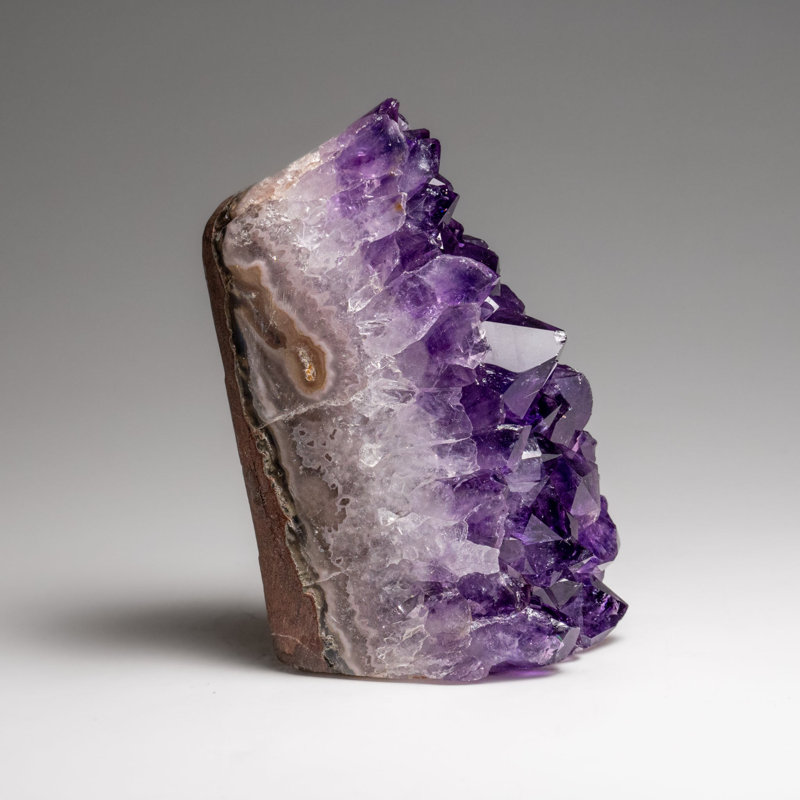 Genuine Amethyst Crystal Cluster From Brazil (449.6 Grams)