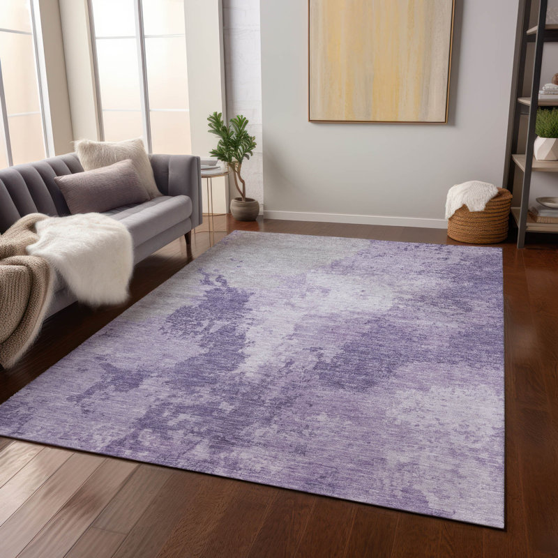 Tapis prune intérieur / extérieur lavable à la machine Claudian ACN1652, Rectangle 10 pi x 14 pi