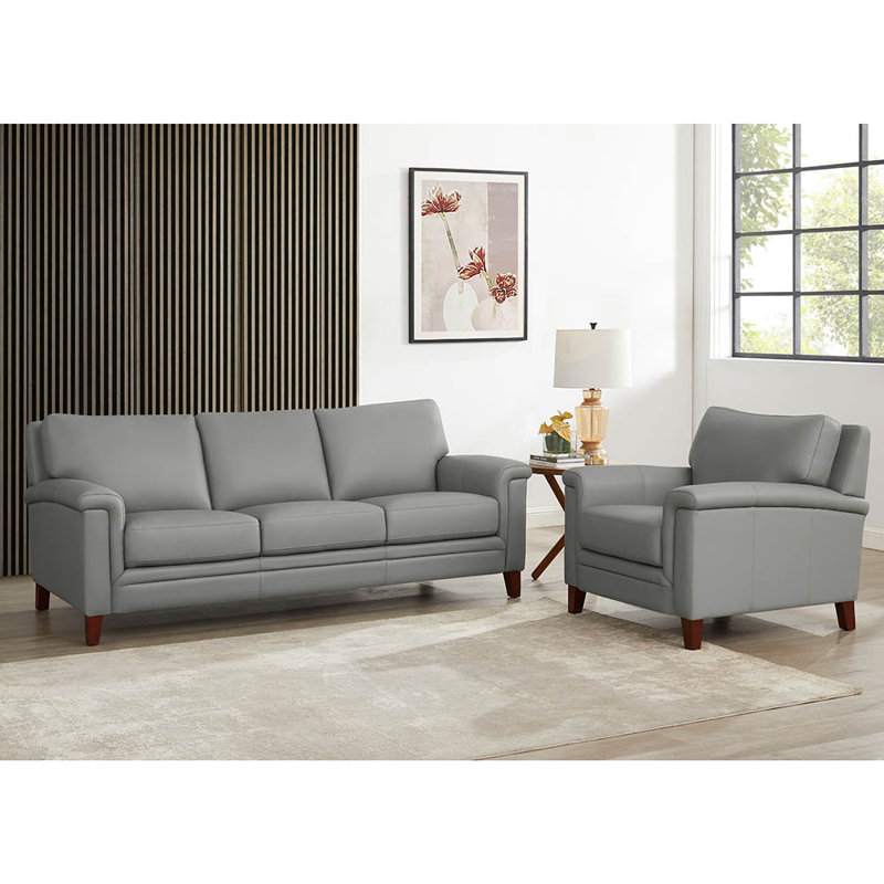 2 - Piece Leather Living Room Set