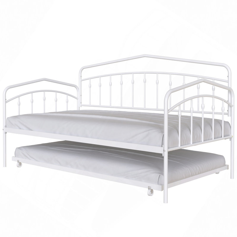 Daybed With Trundle, White