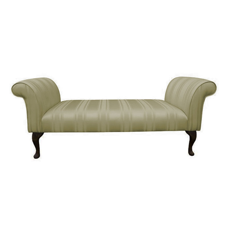 Upholstered Storage Bench, Solid Colour, Black