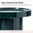 Musae Modern Round Fully Assembled End Table with Enamel Finish-90617310