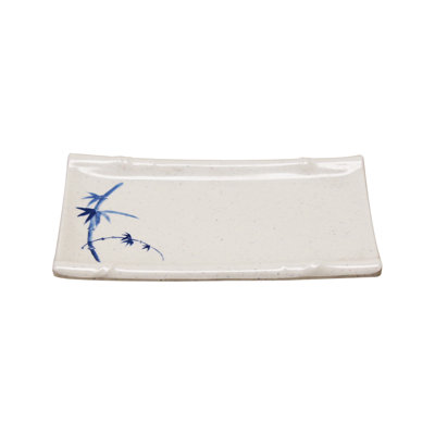 Bamboo Melamine 6.75" Appetizer Plate