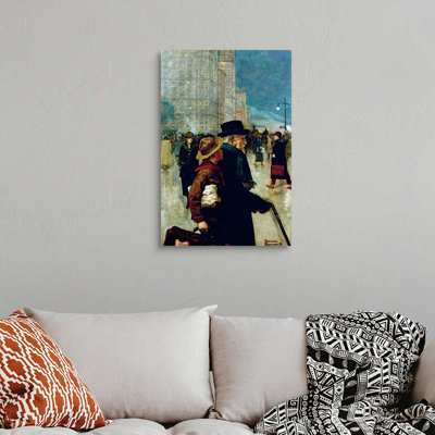 Art mural sur toile Norman Rockwell
