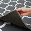 AVA Grey Machine Tufted Area Rug – Washable, Low Pile-1784581452