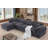 Weikko 143.2" Wide Upholstered Chaise Sectional-847957264