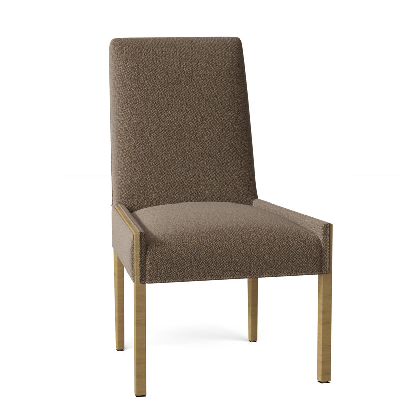 Chaise d'appoint rembourrée Libby Langdon, Espresso, 9508 noisette